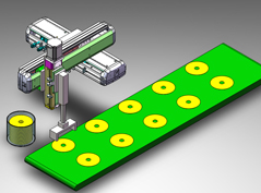 光碟片堆叠装置