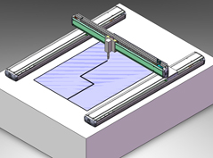 玻璃基板切割作业